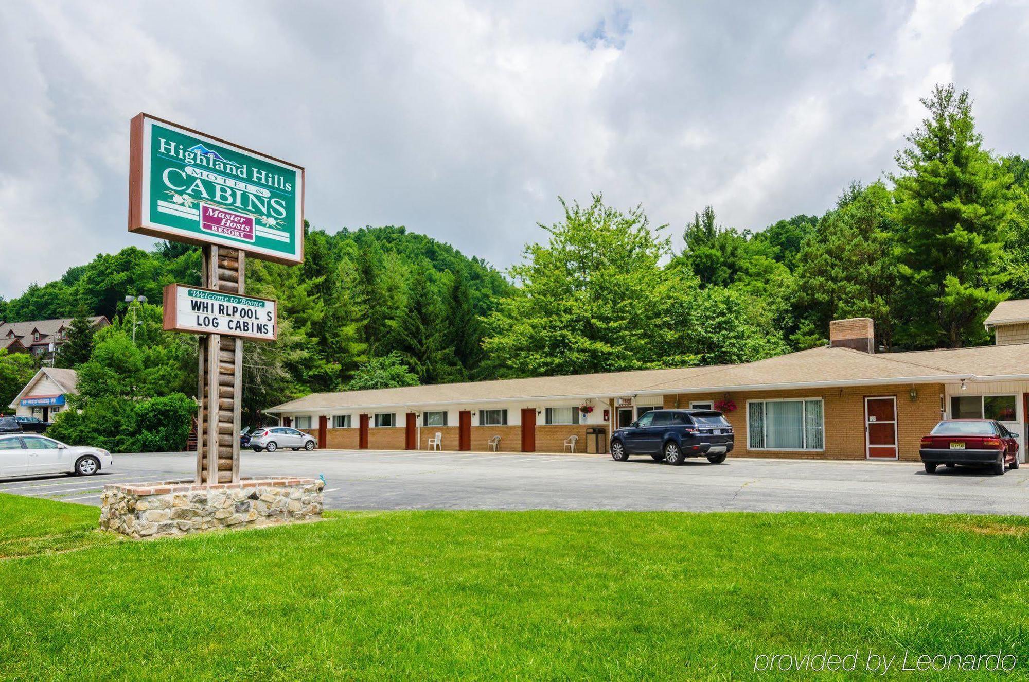 بون، كارولاينا الشمالية Highland Hills Motel & Cabins المظهر الخارجي الصورة